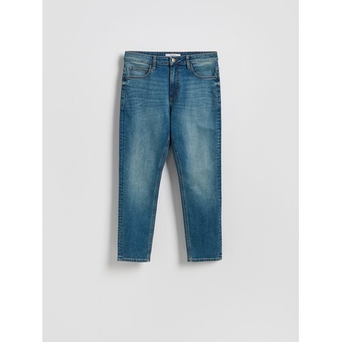 Reserved Carrot slim traperice isprana izgleda - indigo jeans Cijene