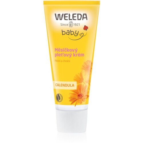 Weleda baby calendula face cream kalendula za&amp;scaron;čitni balzam 50 ml za otroke Slike