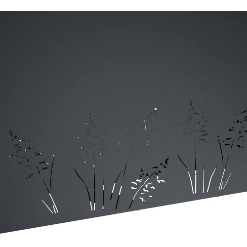  Vrtna saksija 2 kom. Antracit 100 x 30 x 49 cm Čelična vrata Slike