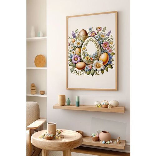 WALLXPERT Arteastermodel20-3348 Višenamenska Dekorativna Slika u Ram Cene
