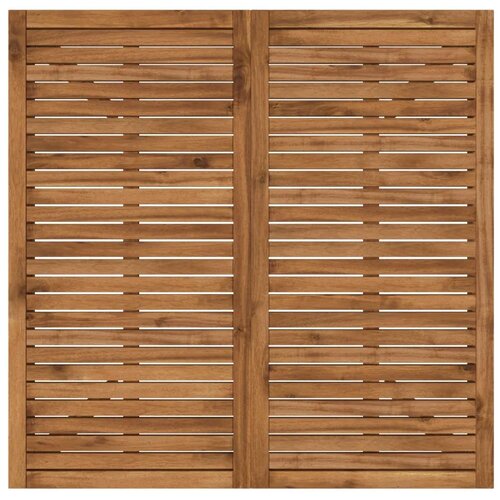  Stol za večeru u vrtu Prirodna 110 x 108 5 x 75 cm - Prirodna 110 x 108 5 x 75 cm Slike