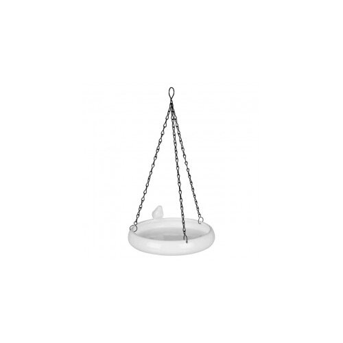  Kupatilo za ptice viseće od keramike 150ml/21cm belo Cene