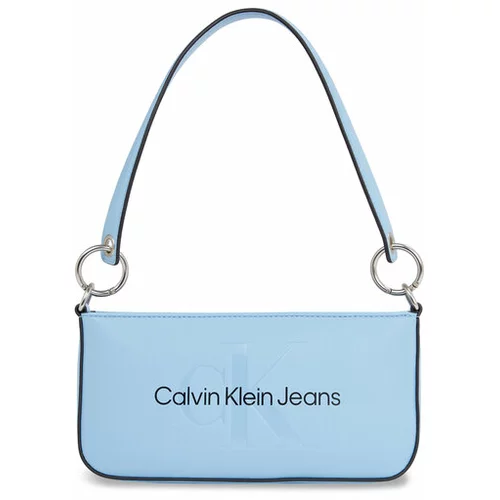 Calvin Klein Jeans Ročna torba Sculpted Shoulder Pouch25 Mono K60K610679 Mornarsko modra