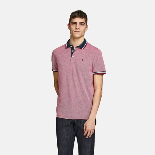 Jack & Jones Muška majica JJEPAULOS POLO SS NOOS roze Slike