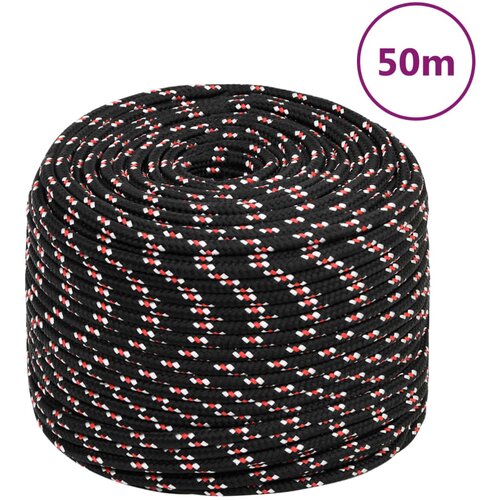 Brodski konop crni 6 mm 50 m od polipropilena Cijene