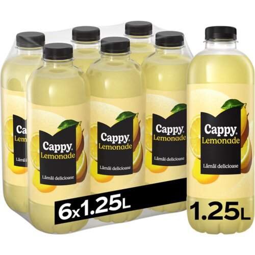 Cappy Lemonade Happy Lemon 1,25l 6/boca Cene