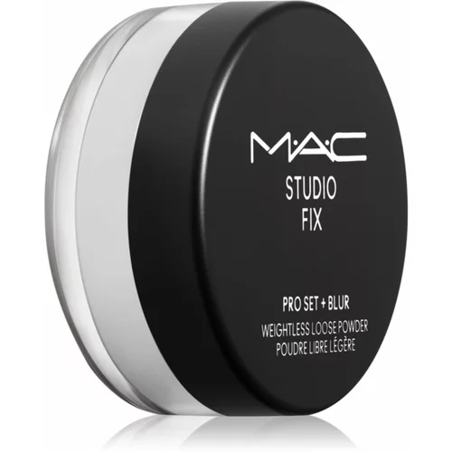 MAC Cosmetics Studio Fix Pro Set + Blur Weightless Loose Powder matirajoči fiksirni puder odtenek Translucent 6,5 g