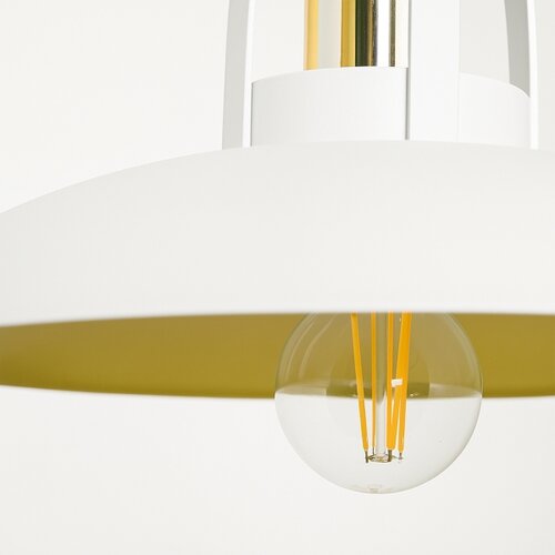  Brilagi - LED Luster na sajli FLAMENGO 1xE27/60W/230V bela Slike