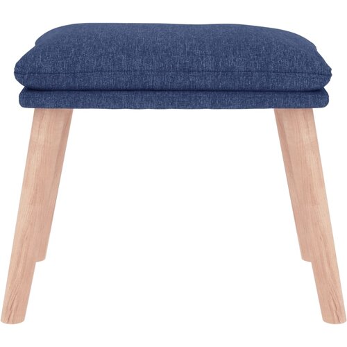  Tabure plavi 45 x 29,5 x 35 cm od tkanine Slike