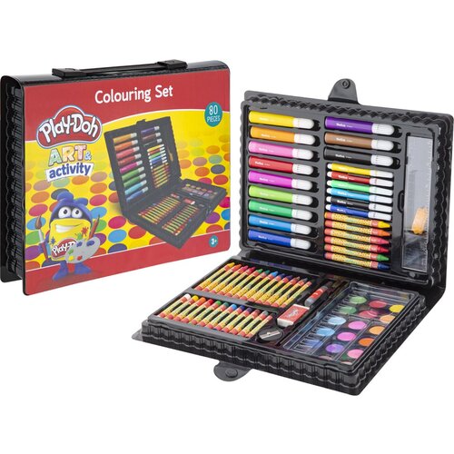  Umjetnički set za djecu Play-Doh 80 dijelova (set za slikanje) Slike
