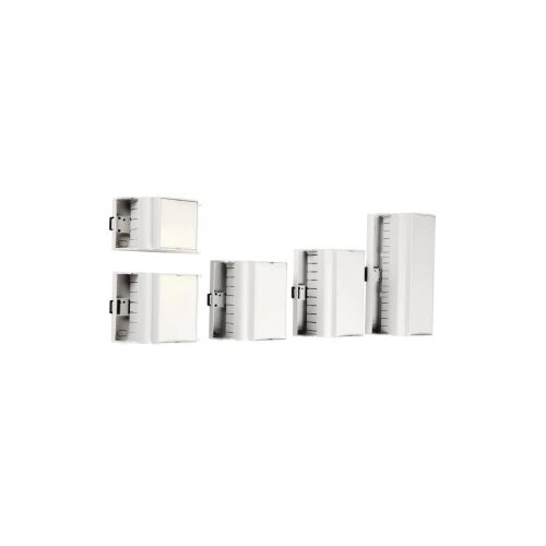 Weltron MR6/K CR RAL7035 ABS kućište za profilnu šinu 106 x 90 x 62 ABS svijetlosiva (RAL 7035) 1 St. Cijene