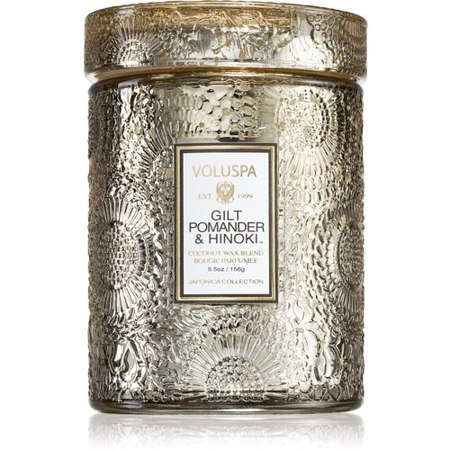 VOLUSPA Japonica Holiday Gilt Pomander & Hinoki dišeča sveča 156 g Cene