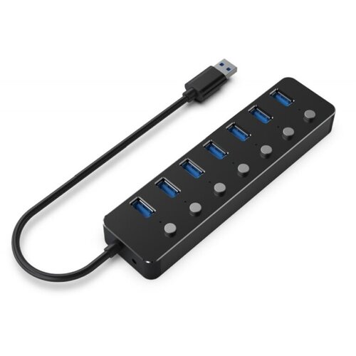  USB HUB 3.1 (Gen 1) 7 port sa prekidacima GEMBIRD UHB-U3P7P-01 Cijene