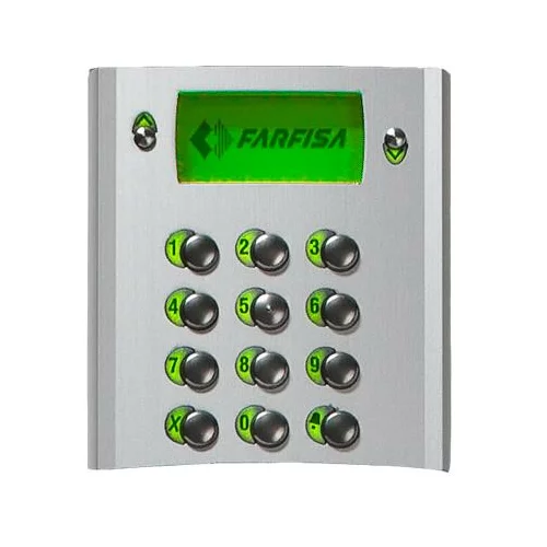 FARFISA TD2100PL - kontrolna znamenka. modul gumba, Profilo