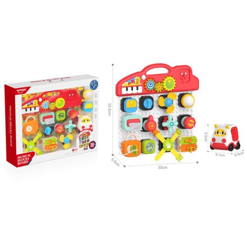  Senzorna ploča za djecu, Edukativni panel, Interaktivni klavir - 3u1 Cijene