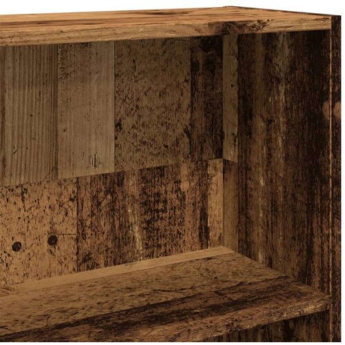 VidaXL Regal za knjige boja starog drva 80x24x176 cm drveni Slike