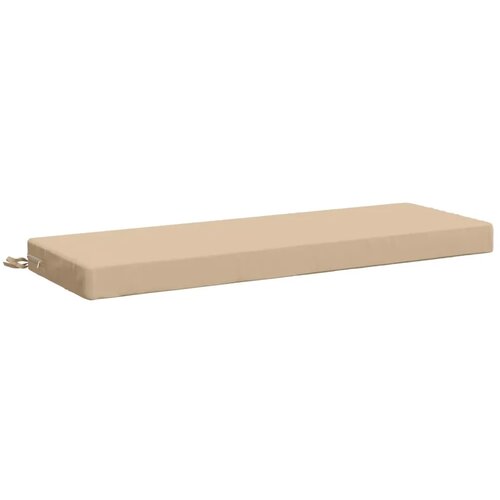  Jastučić za klupu SOEST 100% poliester Krem 120 x 40 x 8 cm - Krem 120 x 40 x 8 cm Melange Slike