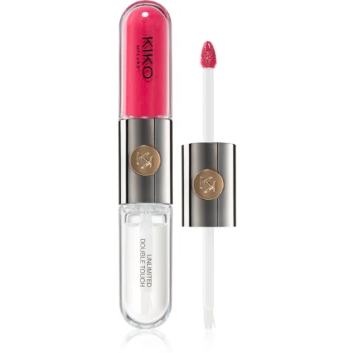 KIKO Milano Unlimited Double Touch dugotrajni tekući ruž za usne nijansa 110 Spicy Rose 6 ml