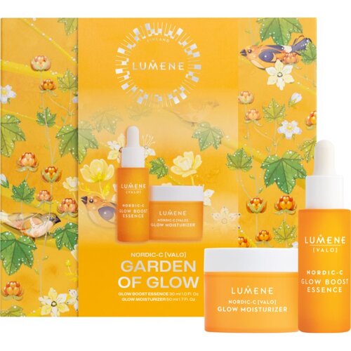 Lumene Nordic-C [VALO] Garden Of Glow darilni set za osvetlitev kože Cene