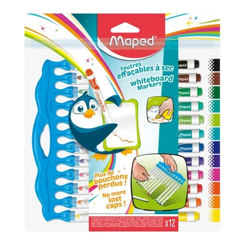 Maped Markerji za belo tablo Peps Innovation, set 12, (21655858)