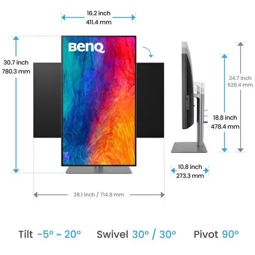BenQ monitor PD3225U - - Panteh Slike
