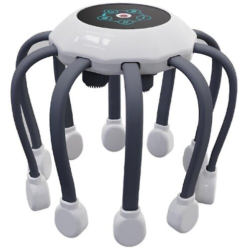 Venisymlis Električna Masaža Glave Octopus Masaža Lasišča Glasba 5 Načinov 14 Vibracijski Kontakti Terapija Z Rdečo Svetlobo, (22059899) Cene