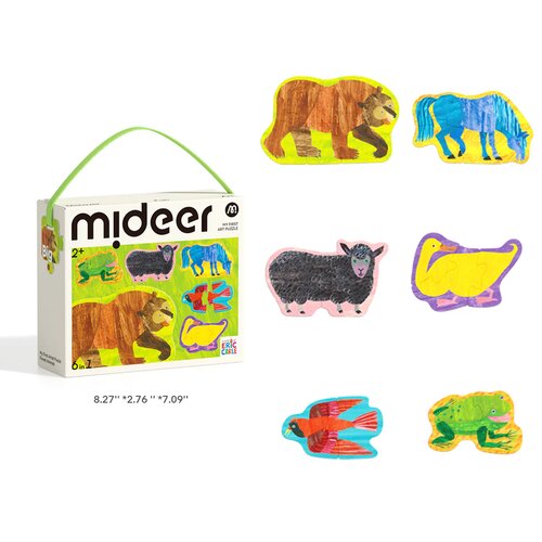 Mideer Moje prve umjetničke puzzle - &amp;Scaron;umske životinje Slike