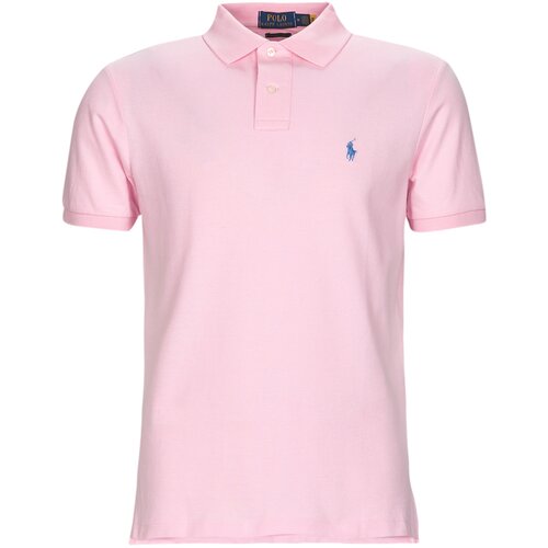 Polo Ralph Lauren Polo majice kratki rokavi POLO COUPE DROITE EN COTON BASIC MESH Rožnata Cene