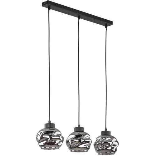  Luster na sajli ZULIA 3xE27/15W/230V crna/dimljeno-crna Cene