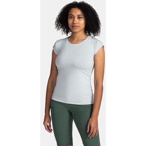 Kilpi Women's cotton T-shirt PROMO-W Light gray Cene