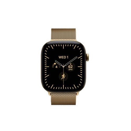 Apple watch series 12 gps + cellular 46mm radiant gold titanium case with radiant gold milanese loop - s/m (MJGU4WF/A) Cene