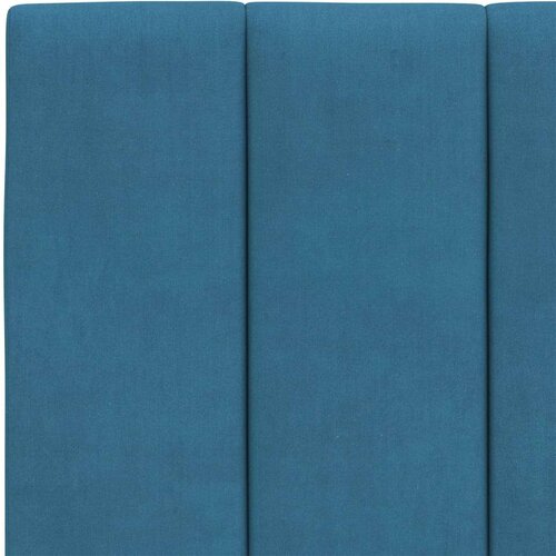 VidaXL Krevet s madracem plavi 140x200 cm bar&amp;scaron;unasti Slike