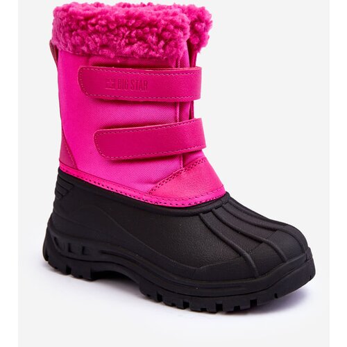Big Star Children&amp;#039;s Velcro Snow Boots Fuchsia Slike