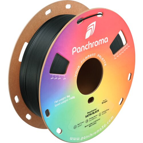 Polymaker Panchroma&amp;trade; PLA Satin Black - 1,75 mm / 1000 g Slike