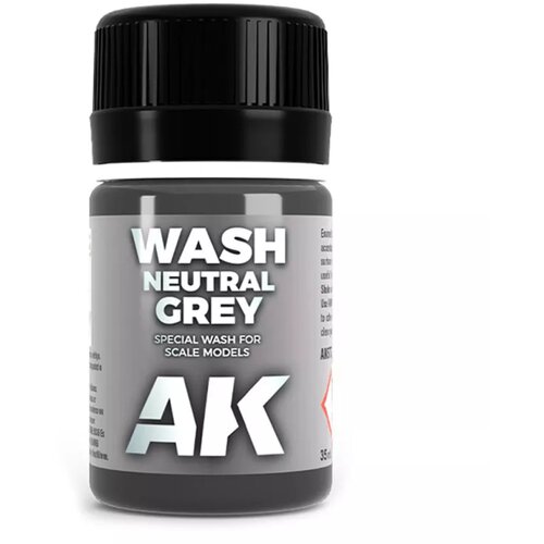 AK Interactive Neutral grey for white/black wash Cene