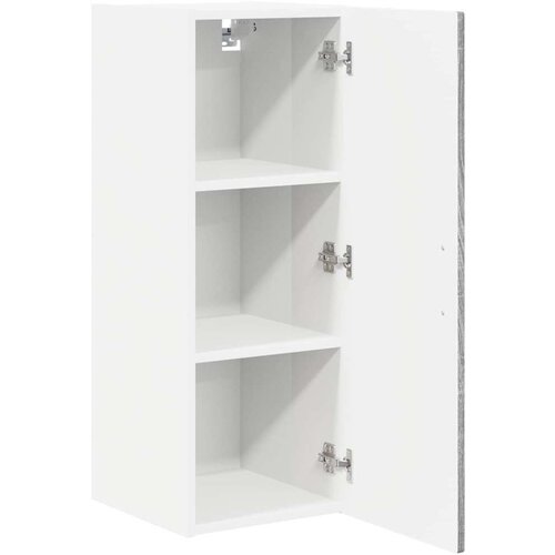 VidaXL Zidni kuhinjski ormarić Zidne 2 pcs Siva Sonoma 30 x 31 x 80 cm Slike