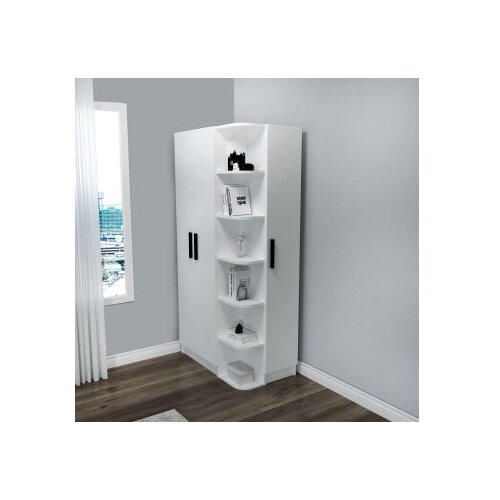 Hanah home Garderober Luses, 90x50x181.8 cm, Bijela Cene