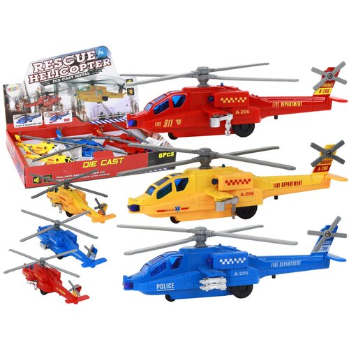  Aluminum Rescue Helicopter Mix Drive Slike