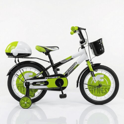  Dečija bicikla 16'' Fitness - Crno-Zelena (SM-16016) Cene