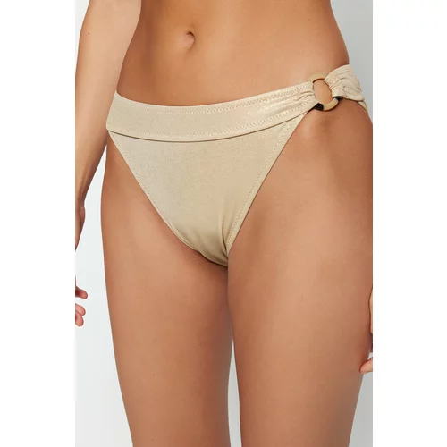 Trendyol Bikini Bottom - Cream - Plain