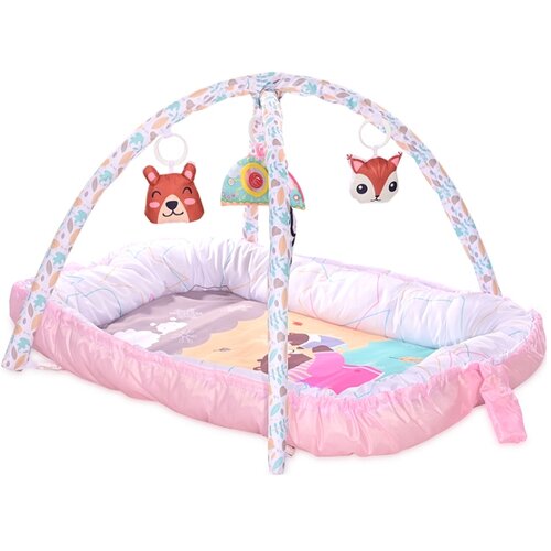 Lorelli podloga za igru/gnezdo pink (97x66cm) Cene