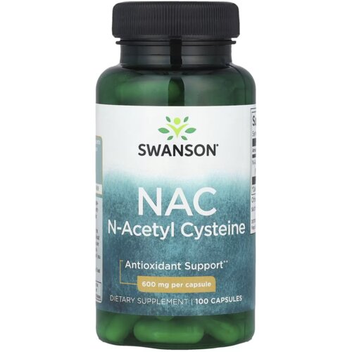 Swanson NAC, 600 mg, 100 kapsula Slike