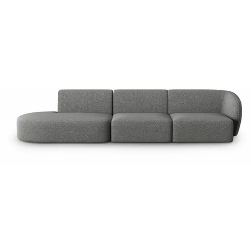 Micadoni Home Tamno siva sofa 302 cm Shane –