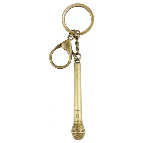  AGIFTY K 1050 Keyring microphone 7 cm metal - privjesak za ključeve