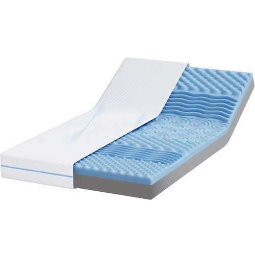 Madrac Srednje tvrdo 90 x 190 cm Bijelo Slike