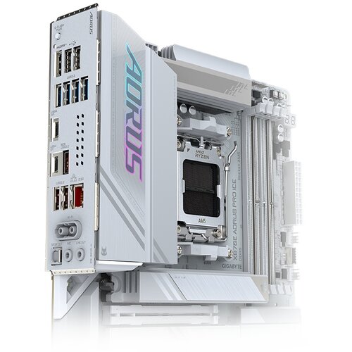 Mb AM5 GIGABYTE X870E AORUS PRO ICE Slike