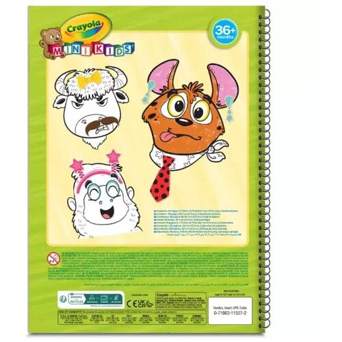 Crayola mini kids: barvanka z nalepkami Slike