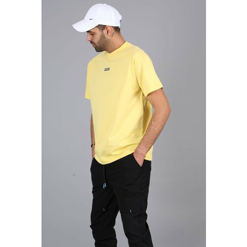 Madmext T-Shirt - Yellow - Regular fit Slike