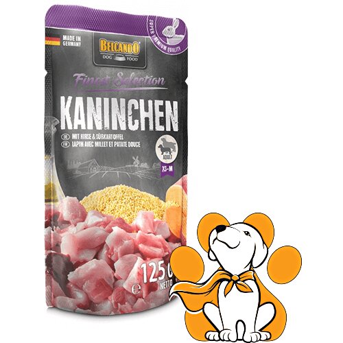 Belcando finest Selection Rabbit 125g, Obrok Kesica za Pse sa Zečetinom Slike