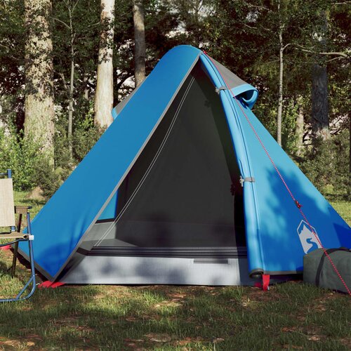 vidaXL Šator za kampiranje za 2 osobe plavi 267x154x117 cm taft 185T Cijene